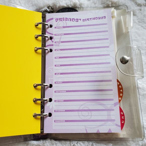 Student Planner Purple Daisy Avalanche Publishing 2000s Read Description - Picture 7 of 12